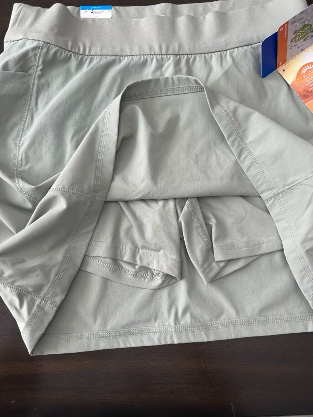 Columbia Women's Pull On Regular Fit Skort Omni-Shield Omni-shade L -NWT - Picture 10 of 13